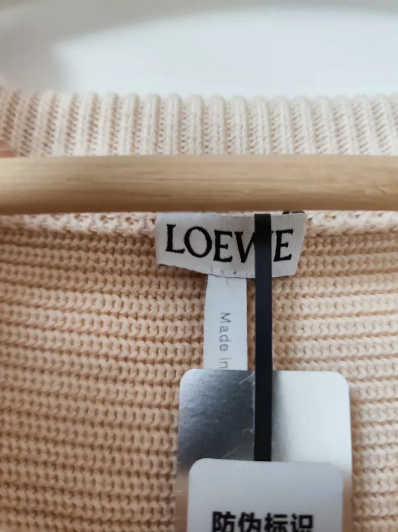 Loewe LOEWE Round neck loose knit sweater Size M / US 6-8 / IT 42-44 - 5 Thumbnail