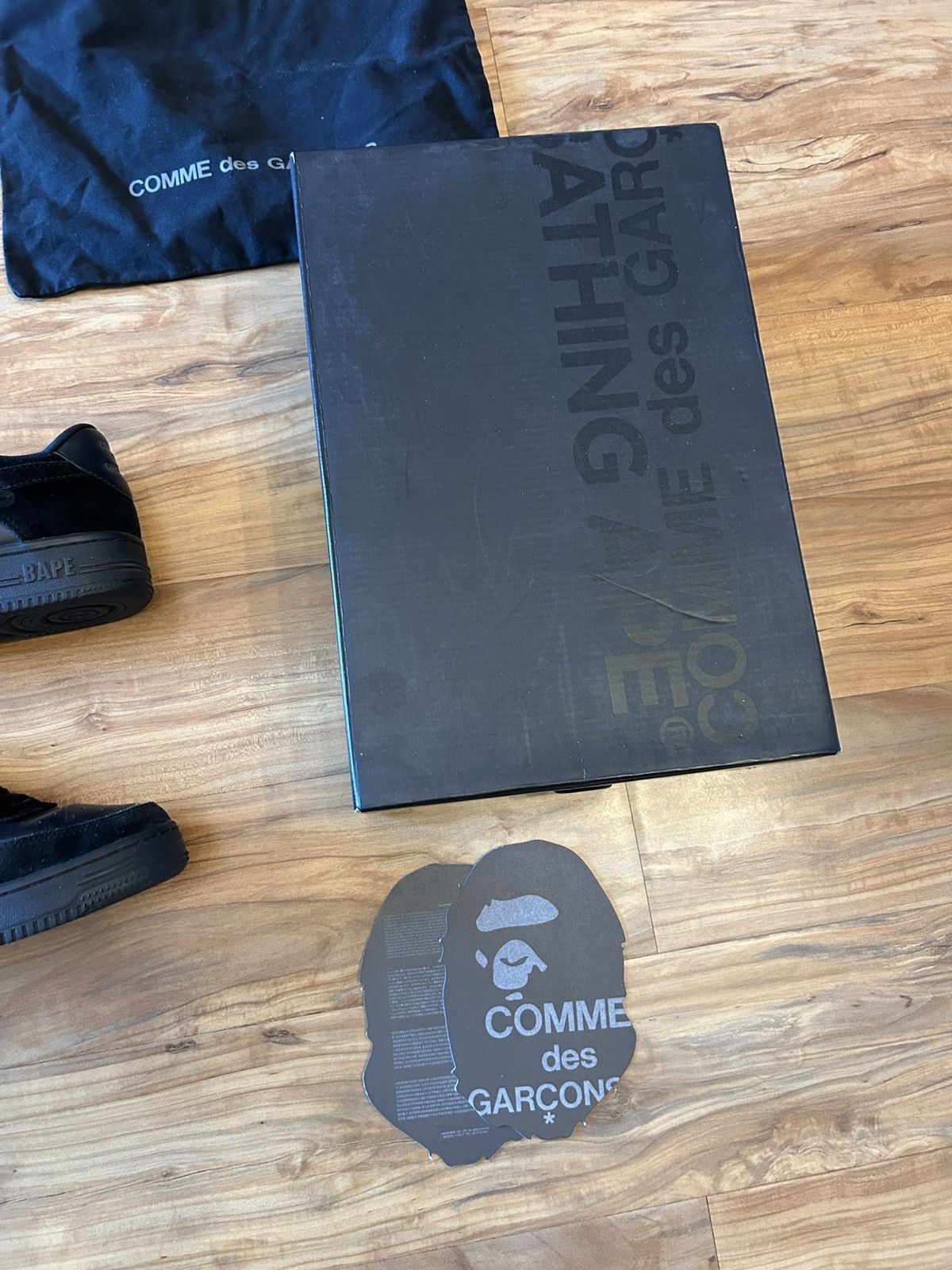 RARE Bape x CDG Bapestas