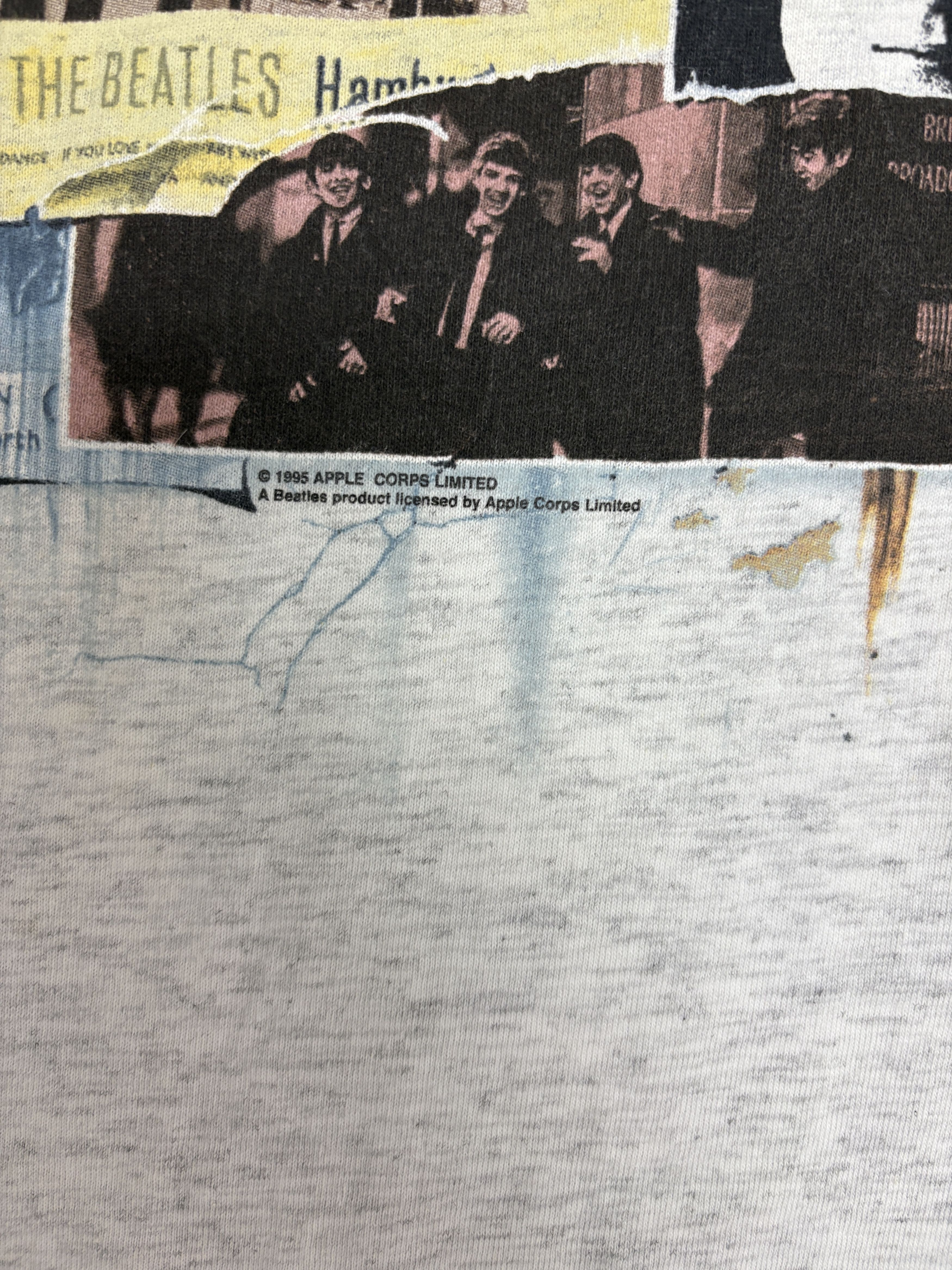 Vintage The Beatles Anthology 1 Vintage Grey T-Shirt Tee Size US XL / EU 56 / 4 - 3 Thumbnail