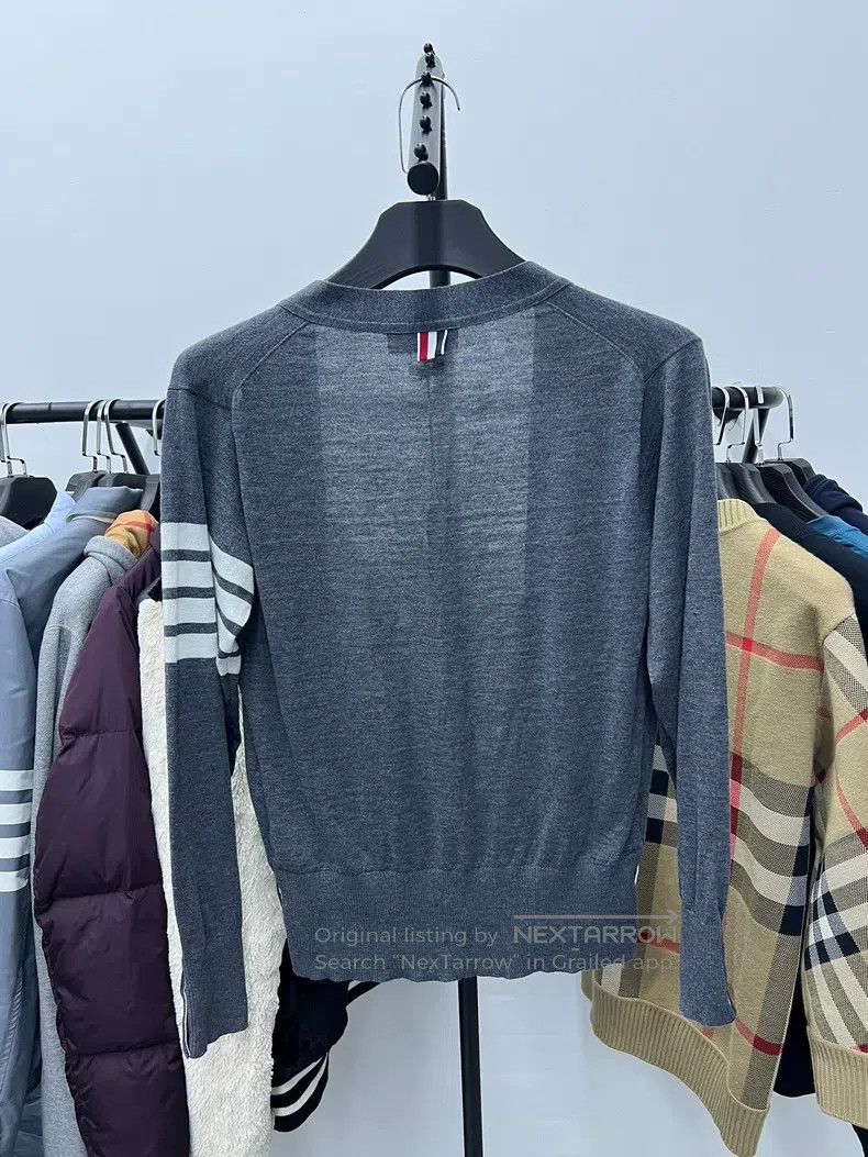Thom Browne Thom Browne Woolen Cardigan Size US XS / EU 42 / 0 - 2 Thumbnail