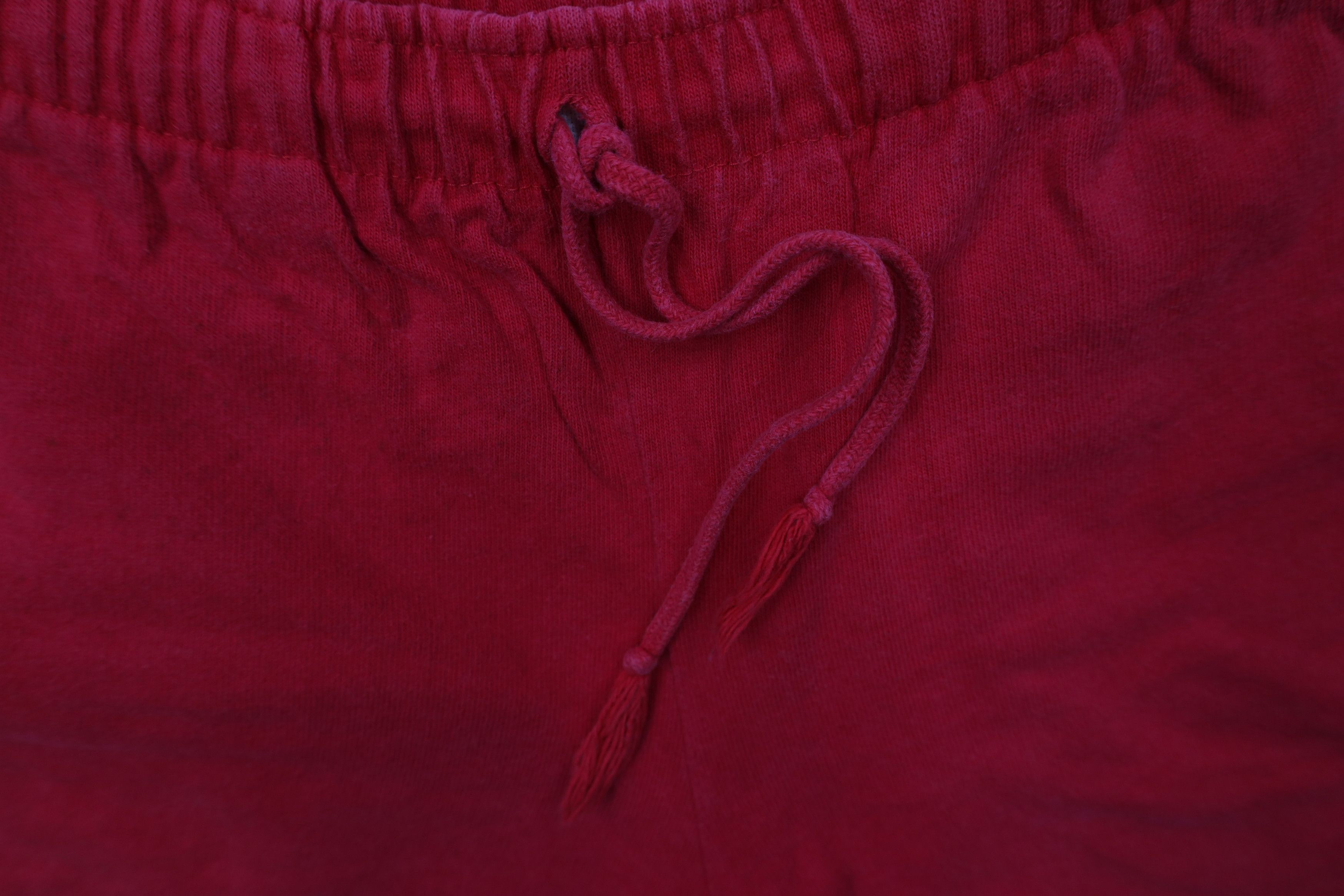 Champion Vintage 90s Champion Spell Above Knee Shorts Red Cotton USA Size US 30 / EU 46 - 7 Thumbnail