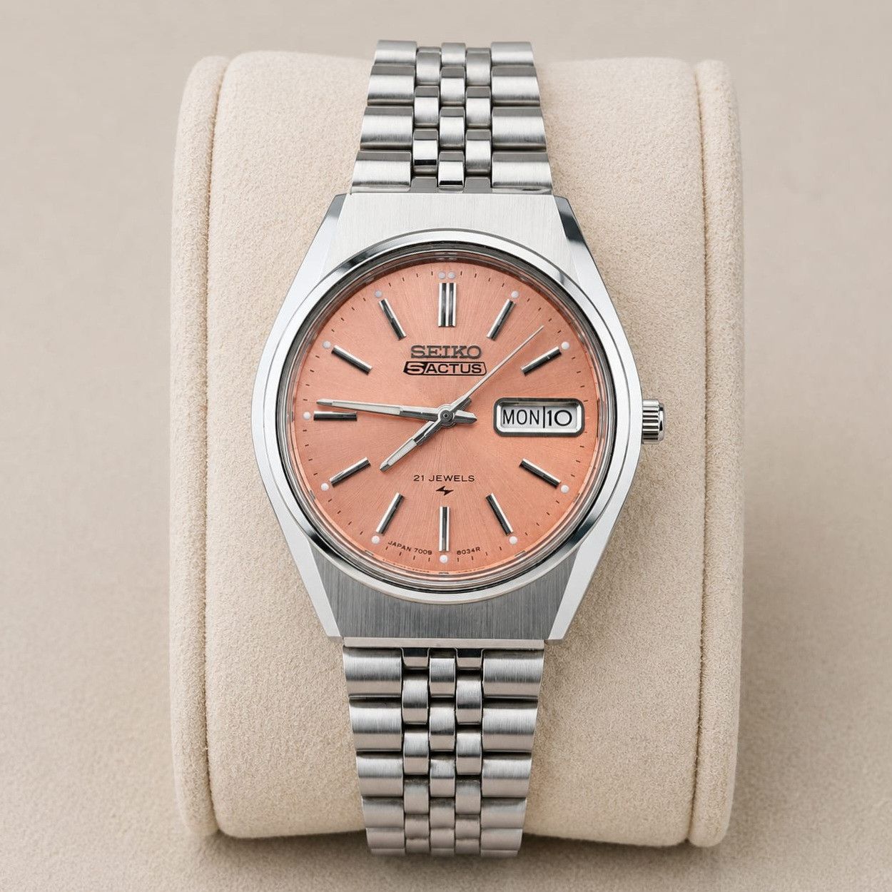 Seiko Vintage Seiko 5 Actus Men's Wrist Automatic Watch|Day-Date Size 36 - 1 Thumbnail
