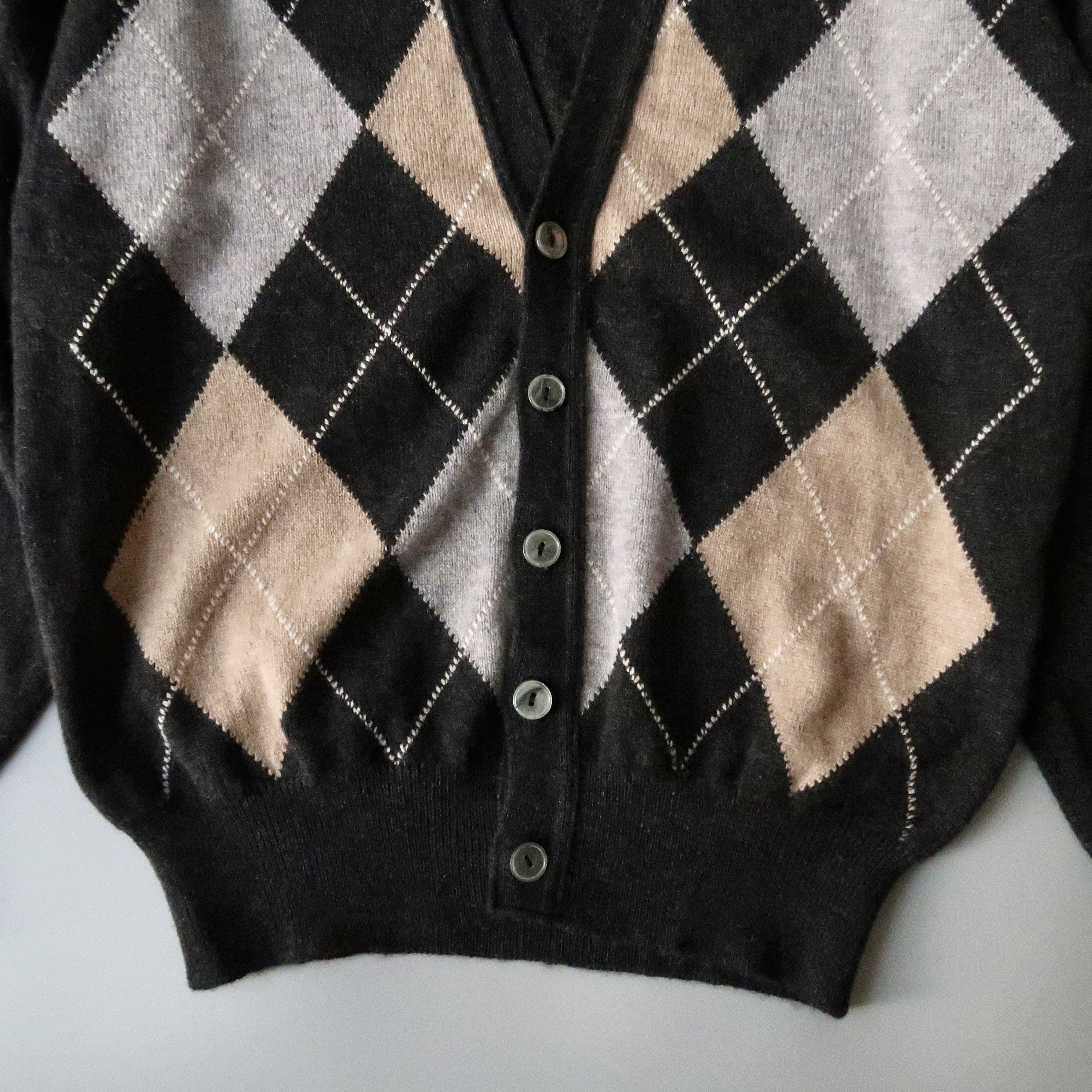 Vintage VTG Royal Ballater pure cashmere cardigan, made in Scotland Size US L / EU 52-54 / 3 - 6 Thumbnail