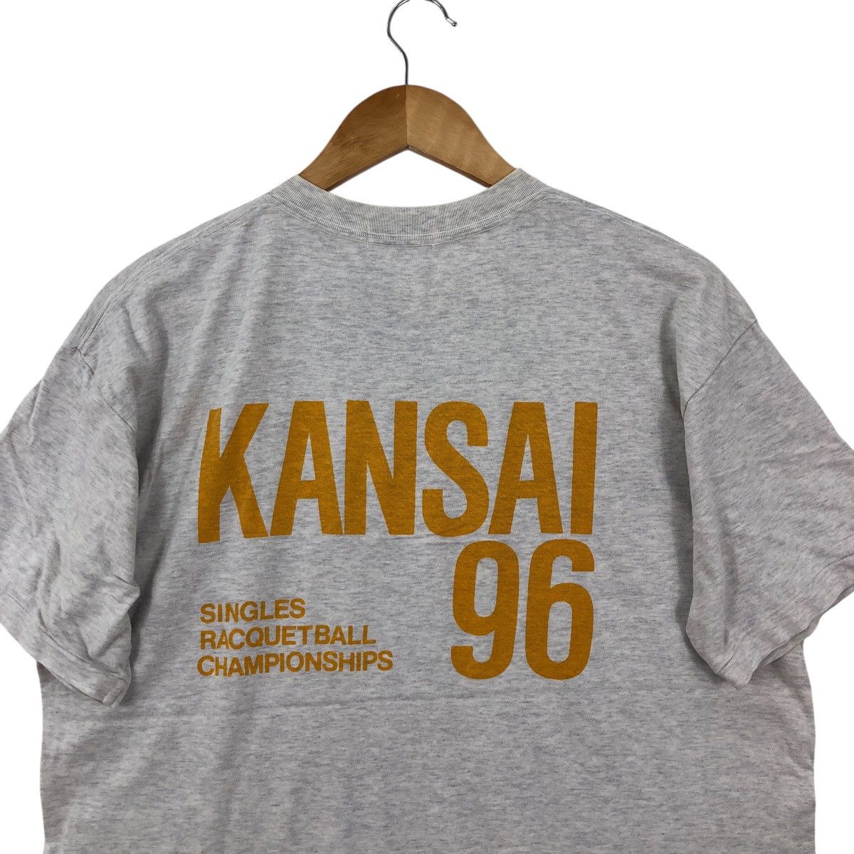 Vintage Vintage 90s KANSAI 96 Racquetball T Shirt Size L Size US L / EU 52-54 / 3 - 5 Thumbnail