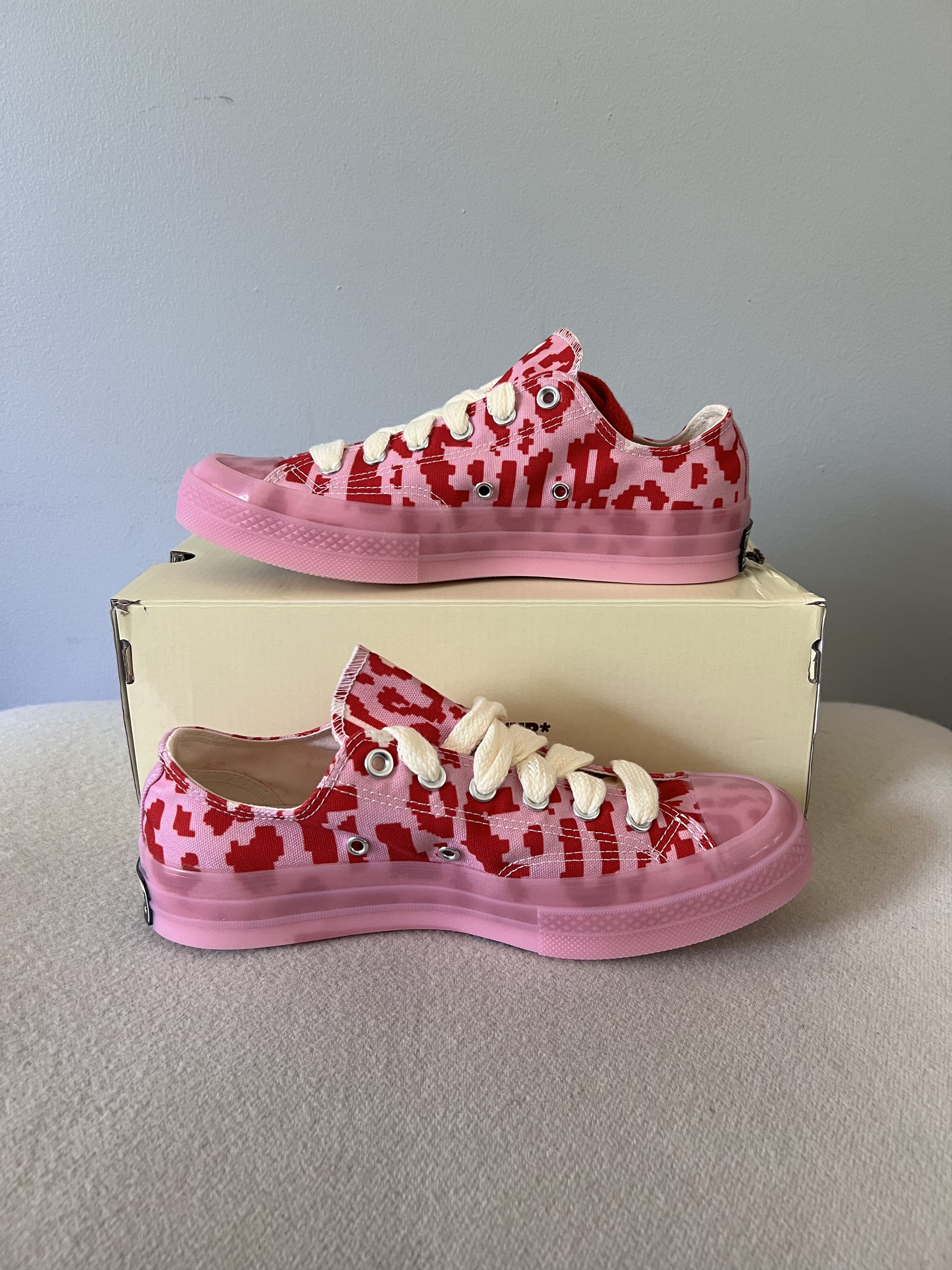 Converse × Golf le Fleur Converse Golf le Fleur Chuck Taylor 70 Ox in Digi Camo Pink Size US 7.5 / EU 40-41 - 3 Thumbnail