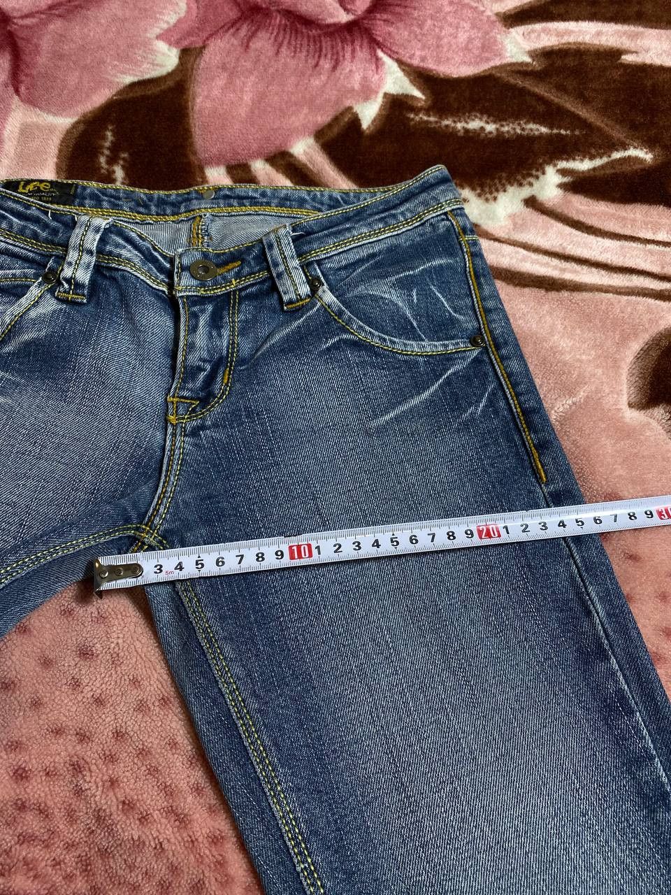 Lee × Vintage Vintage 90s Lee Washed Denim Jeans Pants Y2K Rare Size US 27 - 16 Thumbnail