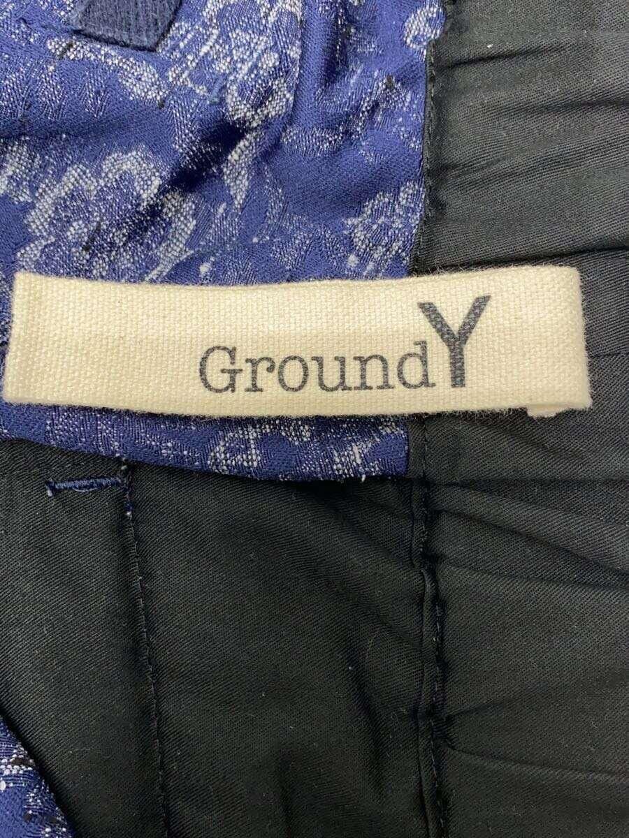 Yohji Yamamoto Yohji Yamamoto Ground Y polyester pants flower pattern Size US 31 - 4 Thumbnail