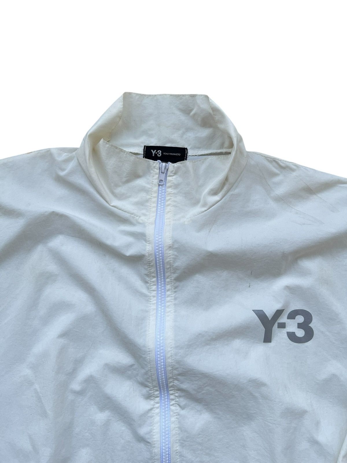 Yohji Yamamoto 2000s Y-3 Yohji Yamamoto Track Light Jacket Size US L / EU 52-54 / 3 - 3 Thumbnail