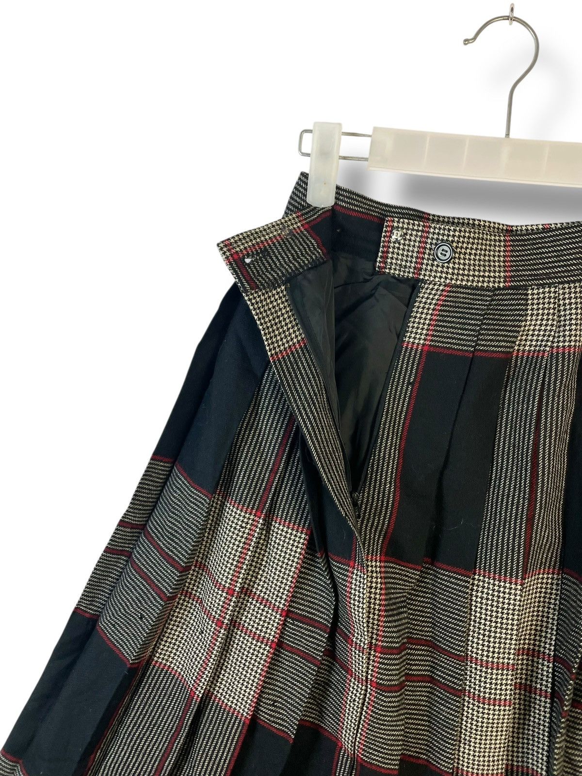 Yves Saint Laurent YVES SAINT LAURENT PARIS WOOL MIDI SKIRT Size 22" - 7 Thumbnail