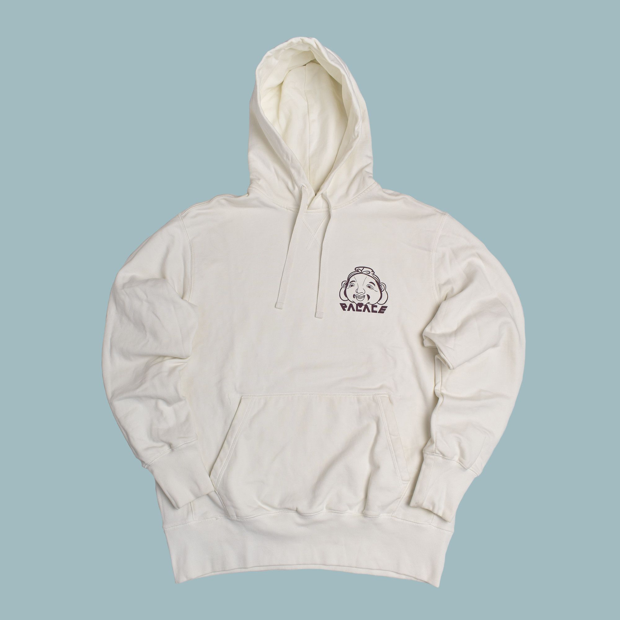 Evisu × Palace PALACE X EVISU TRI GODHEAD HOODIE WHITE XL FW21 Size US XL / EU 56 / 4 - 2 Thumbnail