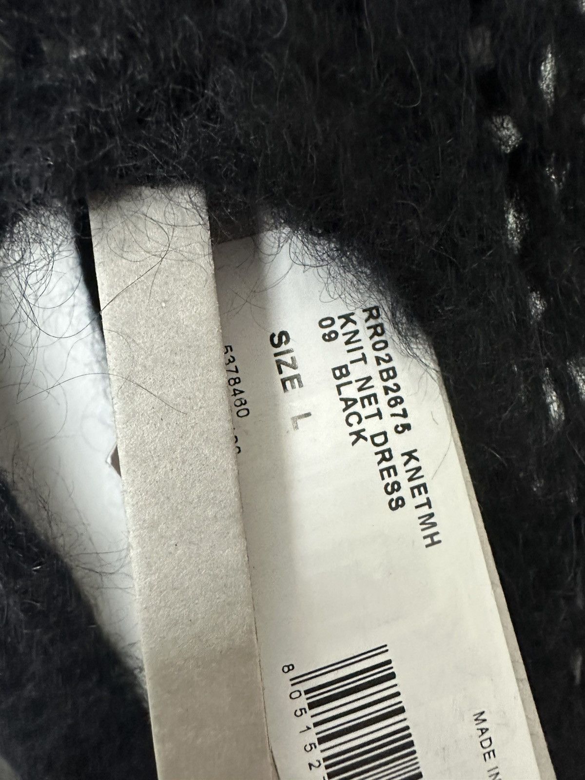 Rick Owens FW22 ‘STROBE’ Knit Net Dress Size US L / EU 52-54 / 3 - 4 Thumbnail