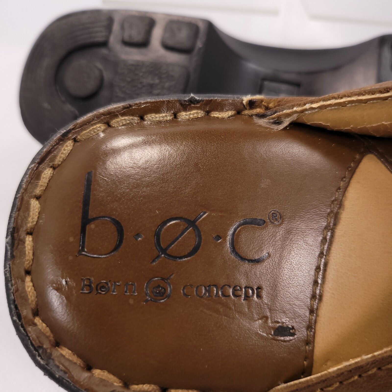 Born Born boc Concept Casual Clog Womens Size 7 38 BC1079 Brown Size US 7 / IT 37 - 8 Thumbnail