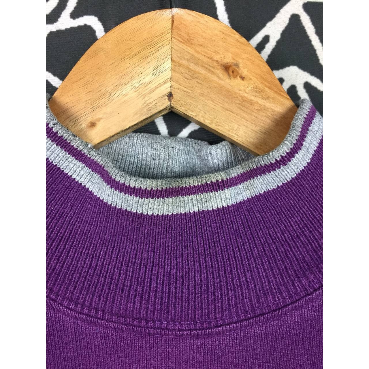 Vintage Vtg Thatcher & Cross Made In Usa Rugby Sweatshirt Size US M / EU 48-50 / 2 - 4 Thumbnail