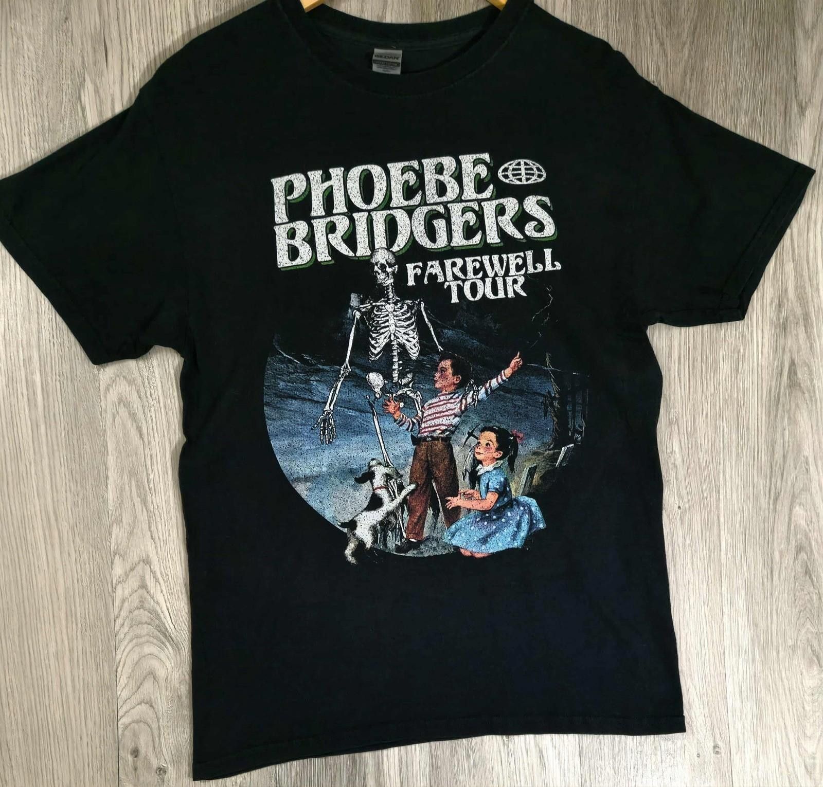 The Unbranded Brand Phoebe Bridgers Farewell Tour Skeleton Graphic Band M#4 Size US M / EU 48-50 / 2 - 1 Thumbnail
