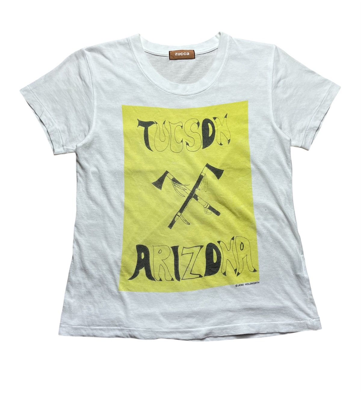 Zucca Vintage Zucca x Jess Holzworth t shirt/single stich Size M / US 6-8 / IT 42-44 - 1 Thumbnail
