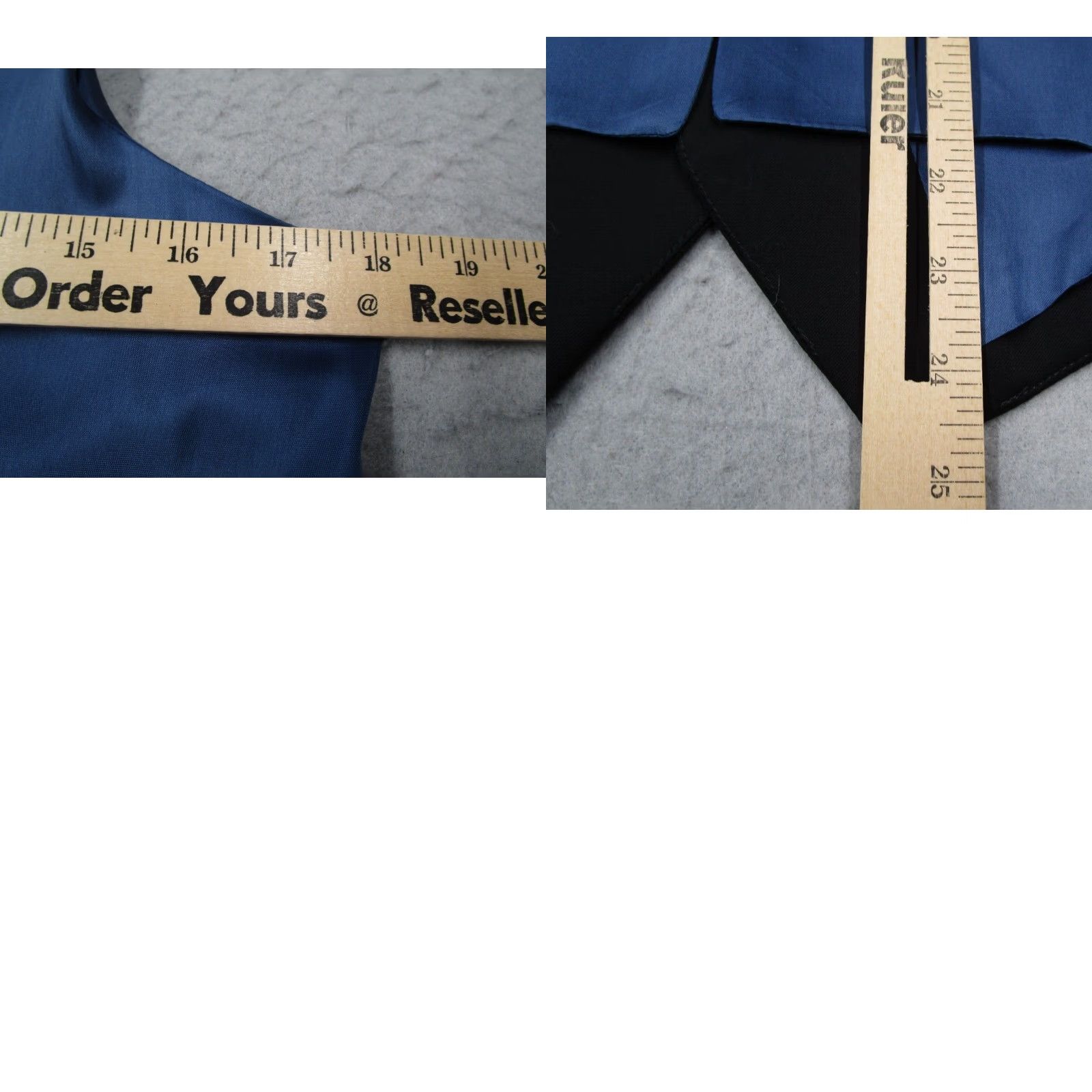 VINTAGE John Varvatos Star USA Vest Shirt Mens Small Black Wool Button Up Waistcoat