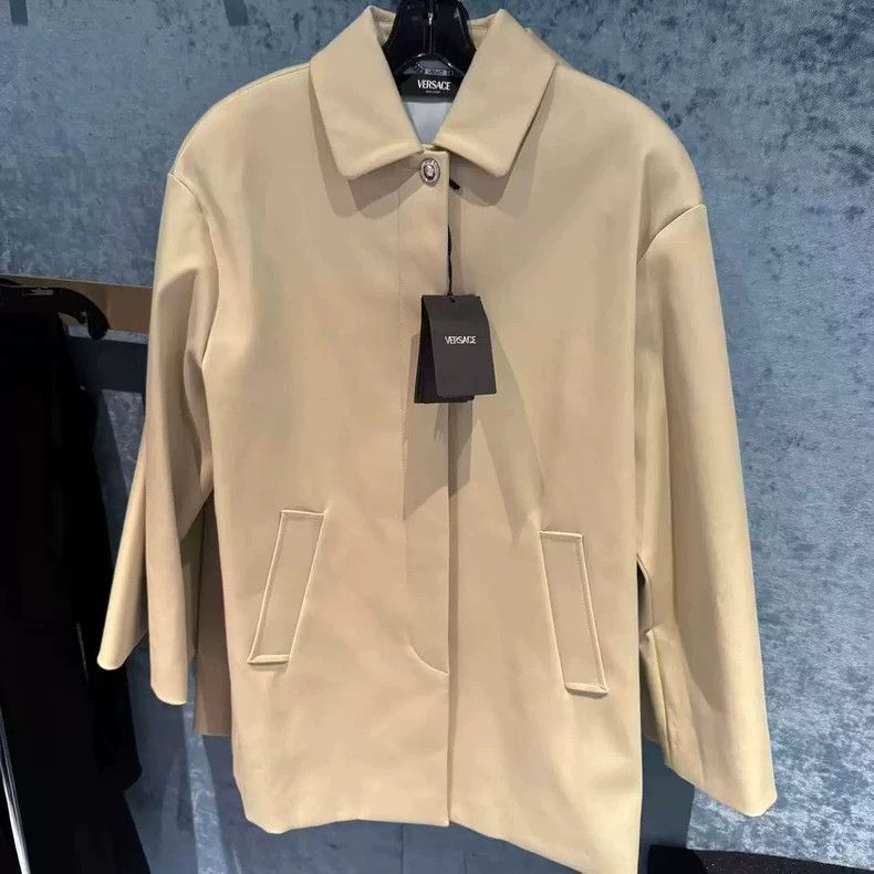 Versace Versace Mid-length trench coat jacket Size S / US 4 / IT 40 - 3 Thumbnail