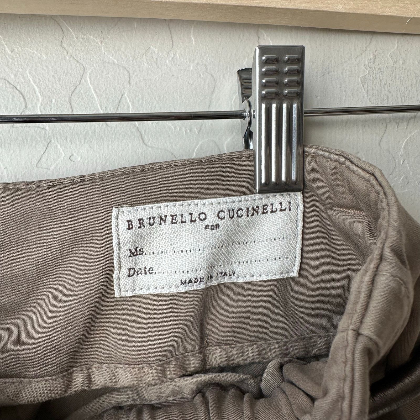Brunello Cucinelli Brunello Cucinelli Paperbag Brown Belted Trouser Pants 2 Size 26" / US 2 / IT 38 - 6 Thumbnail