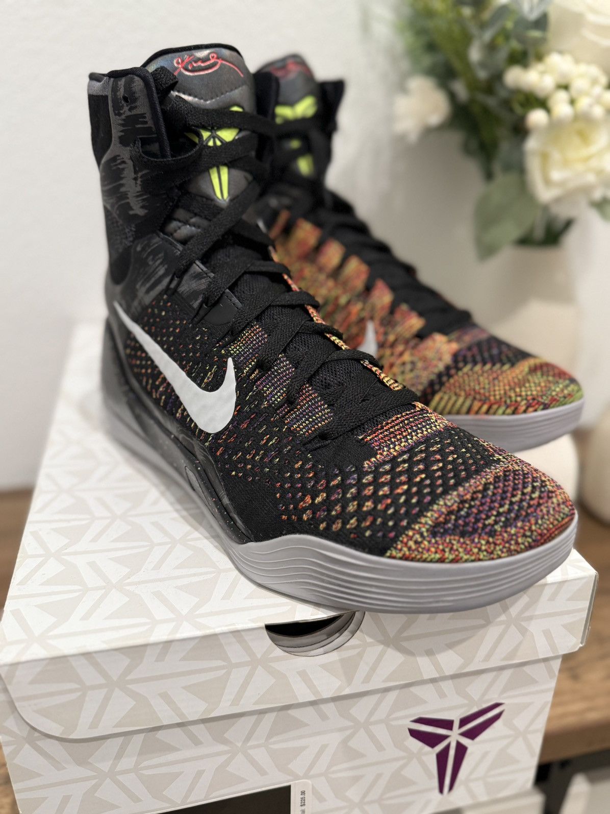 Nike Nike Kobe IX Elite Masterpiece 2014 (630847 001) Size 10 Size US 10 / EU 43 - 3 Thumbnail