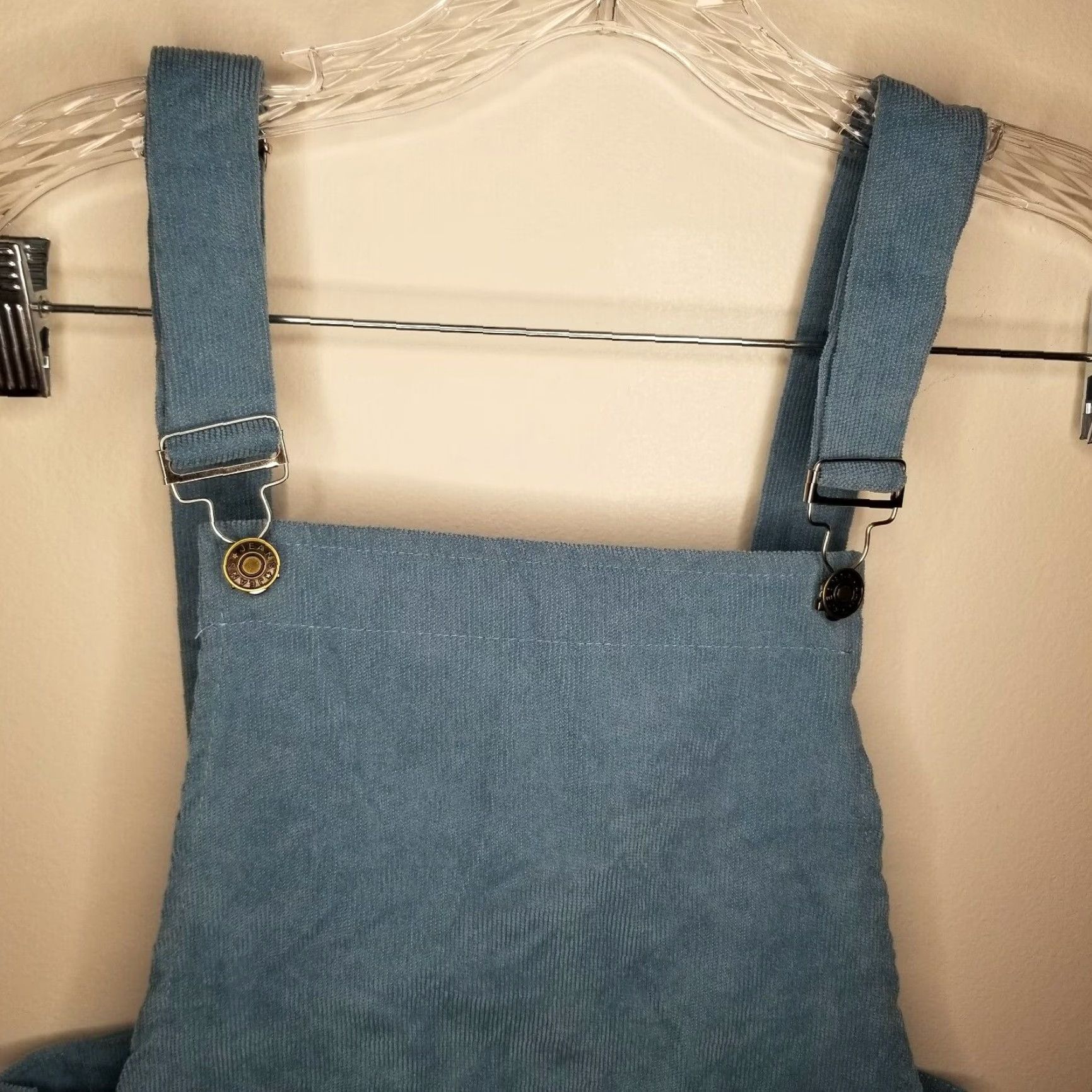 Shein Shein Womens Skirt Overall Blue Size M Medium Skater Short 6 Women Size 32" / US 10 / IT 46 - 2 Thumbnail