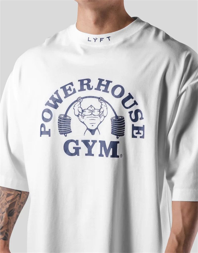 Japanese Brand × Vintage Cotton Shirt Gym Fitness Bodybuilding Loose Print Size US XXL / EU 58 / 5 - 1 Thumbnail