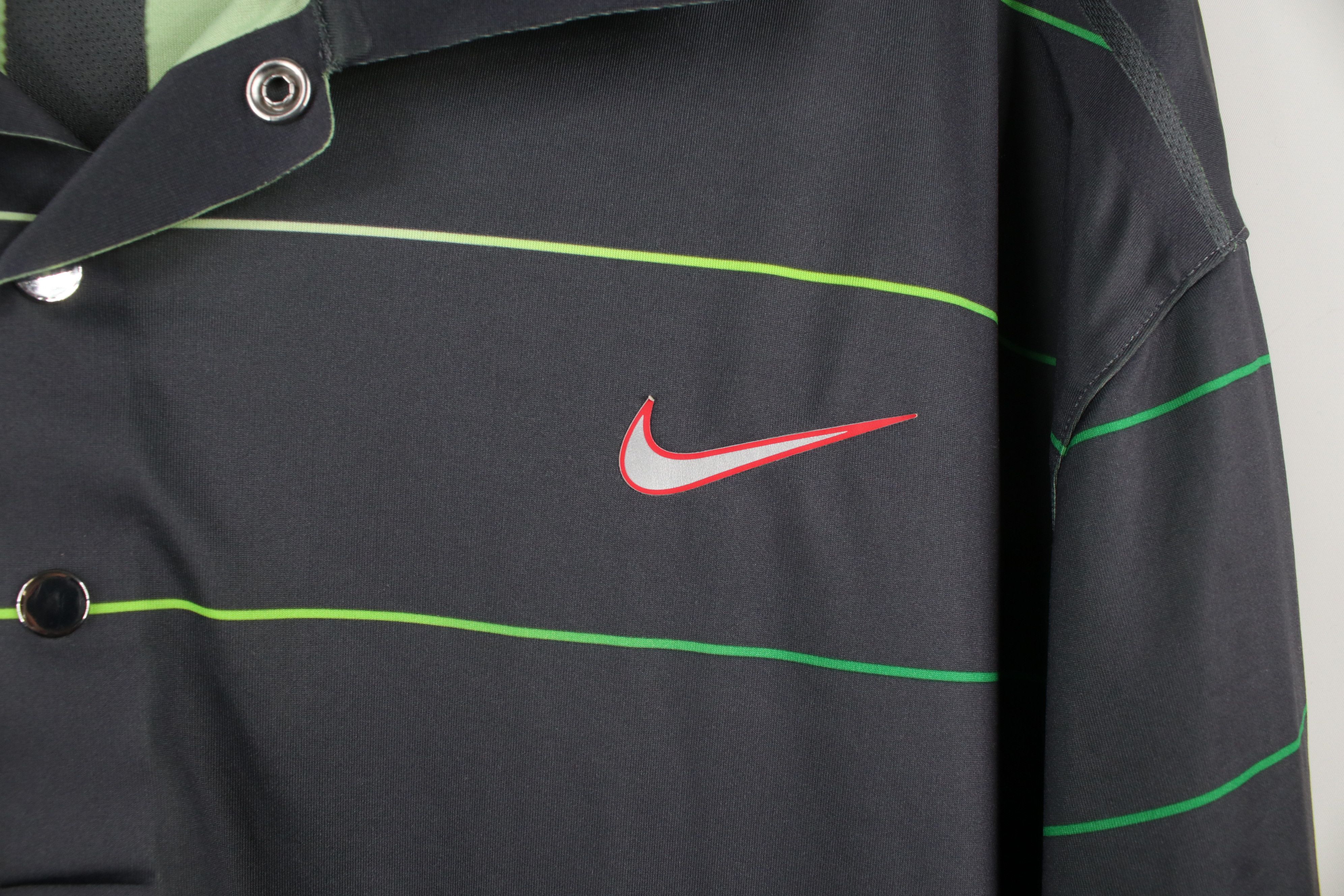 Nike × Vintage Nike Golf Tiger Woods University of Florida Polo Shirt Gray Size US XL / EU 56 / 4 - 4 Thumbnail