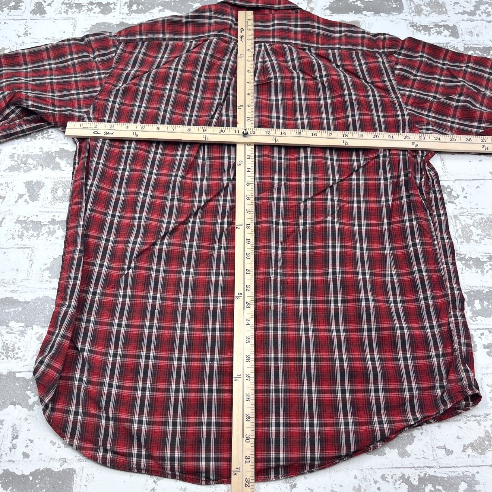 Vintage VINTAGE Polo Sport Men Large Cotton Plaid Button-Up Shirt Casual Spring Summer Fall Winter Mens Size US L / EU 52-54 / 3 - 7 Thumbnail