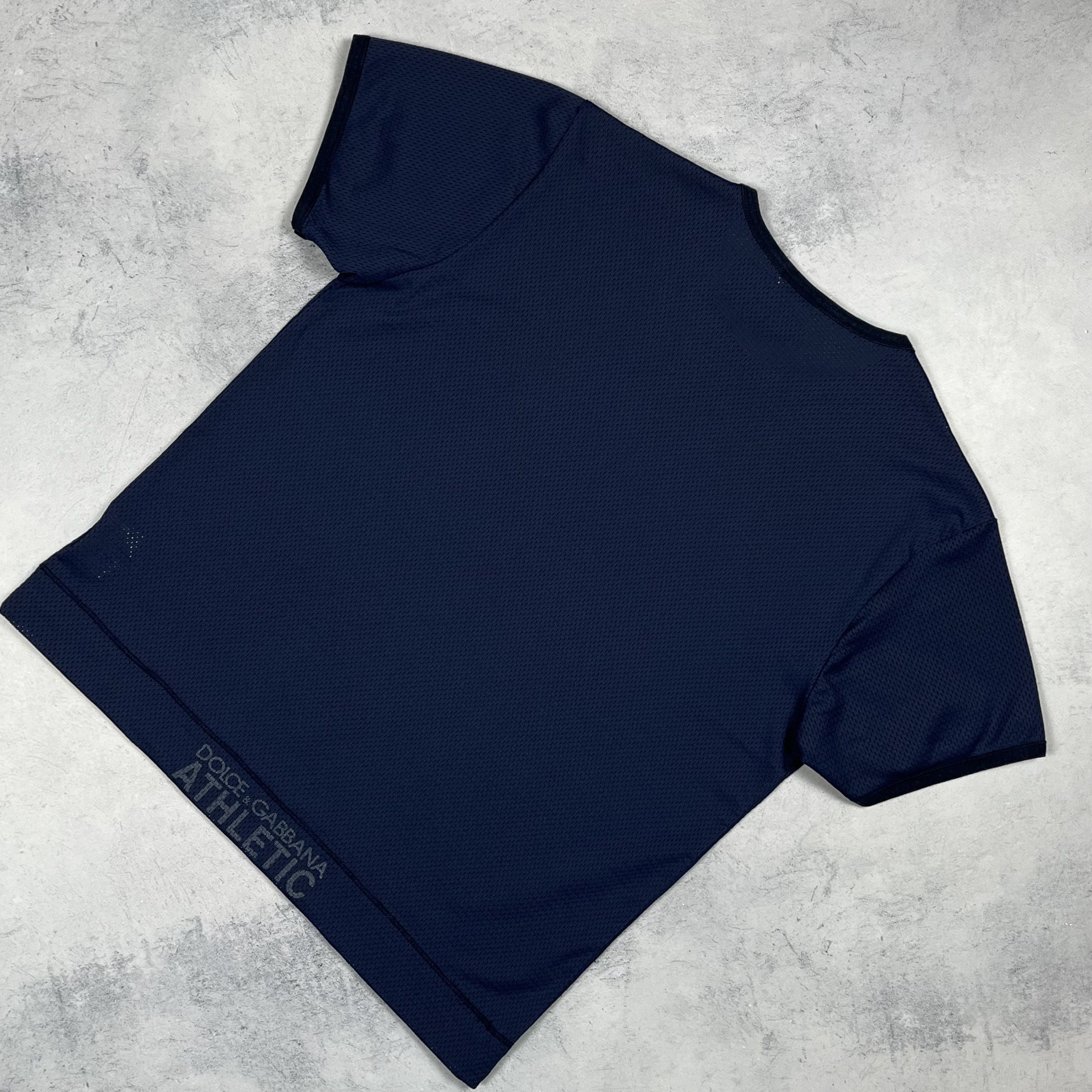 Dolce & Gabbana Vintage Dolce & Gabbana Athletic Mesh Top Jersey Shirt Size US M / EU 48-50 / 2 - 1 Thumbnail