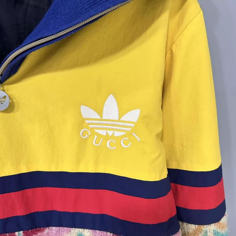 Gucci Gucci Half-zipper stitching sweater 2501-Nextarrow Size US S / EU 44-46 / 1 - 4 Thumbnail