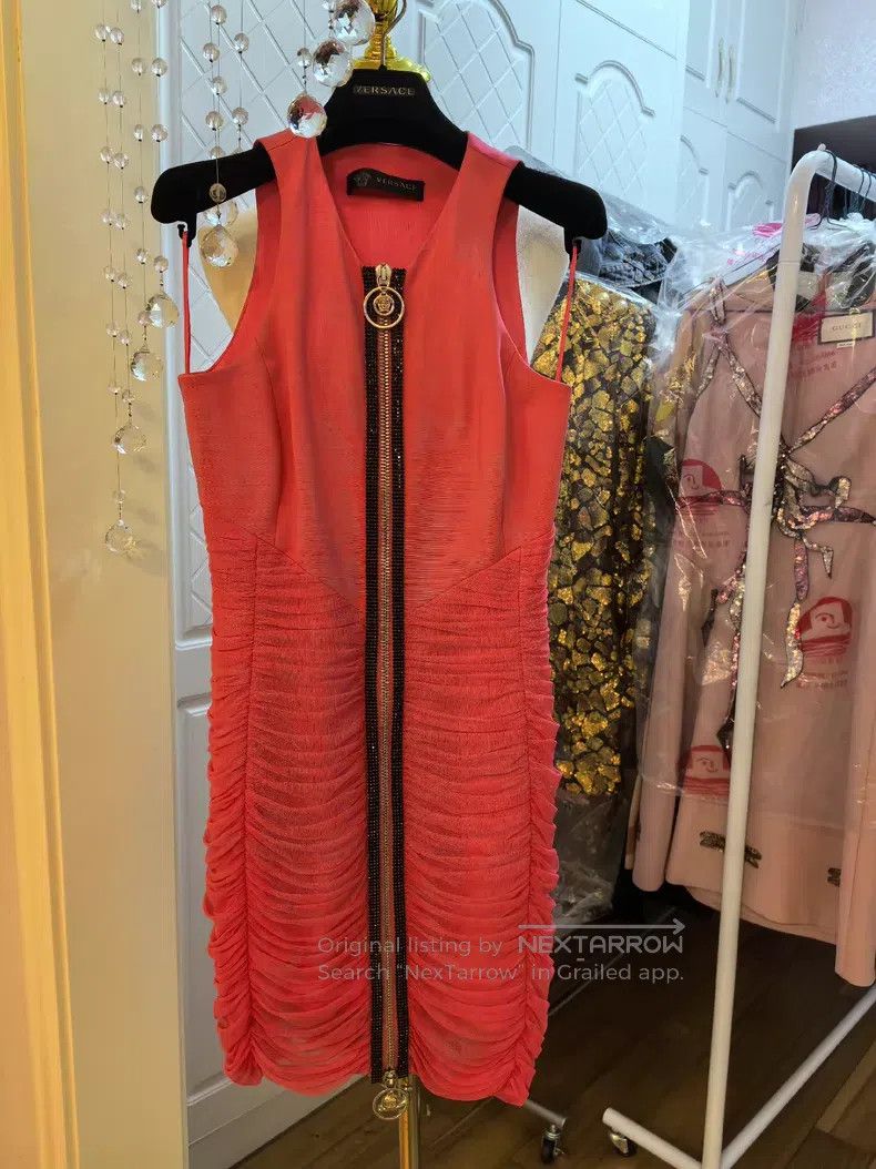 Versace Versace Mesh dress Size M / US 6-8 / IT 42-44 - 2 Thumbnail