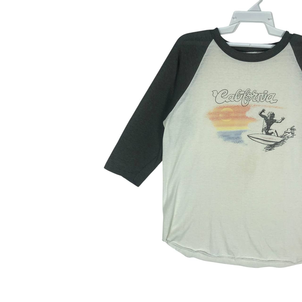 Vintage Vintage California Three Quarter T-Shirt Size US L / EU 52-54 / 3 - 3 Thumbnail