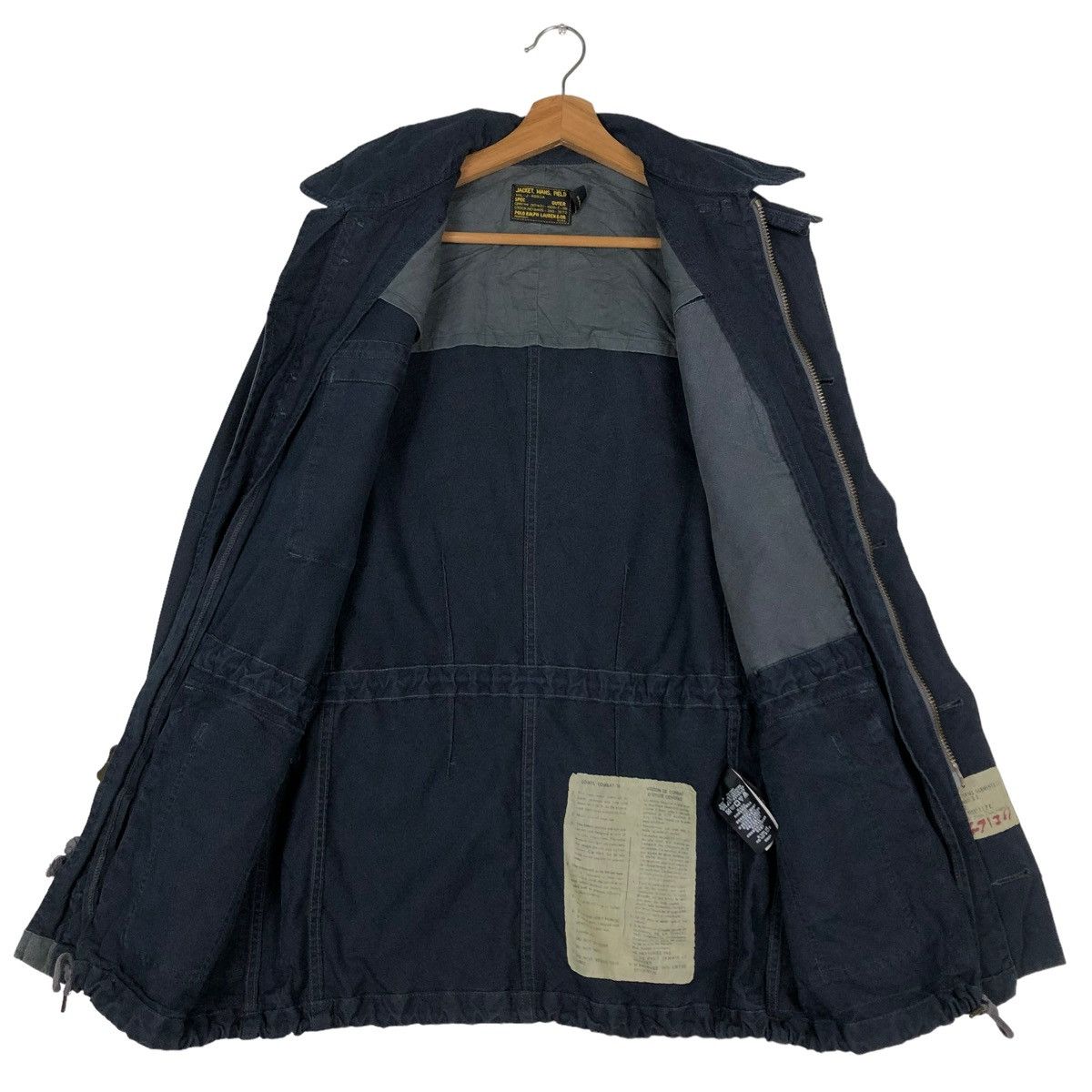 Polo Ralph Lauren 🔥ROYAL BLUE INSPECTOR RRL UNIFORM COMBAT GARMENTS LTD ARMY Size US S / EU 44-46 / 1 - 13 Thumbnail