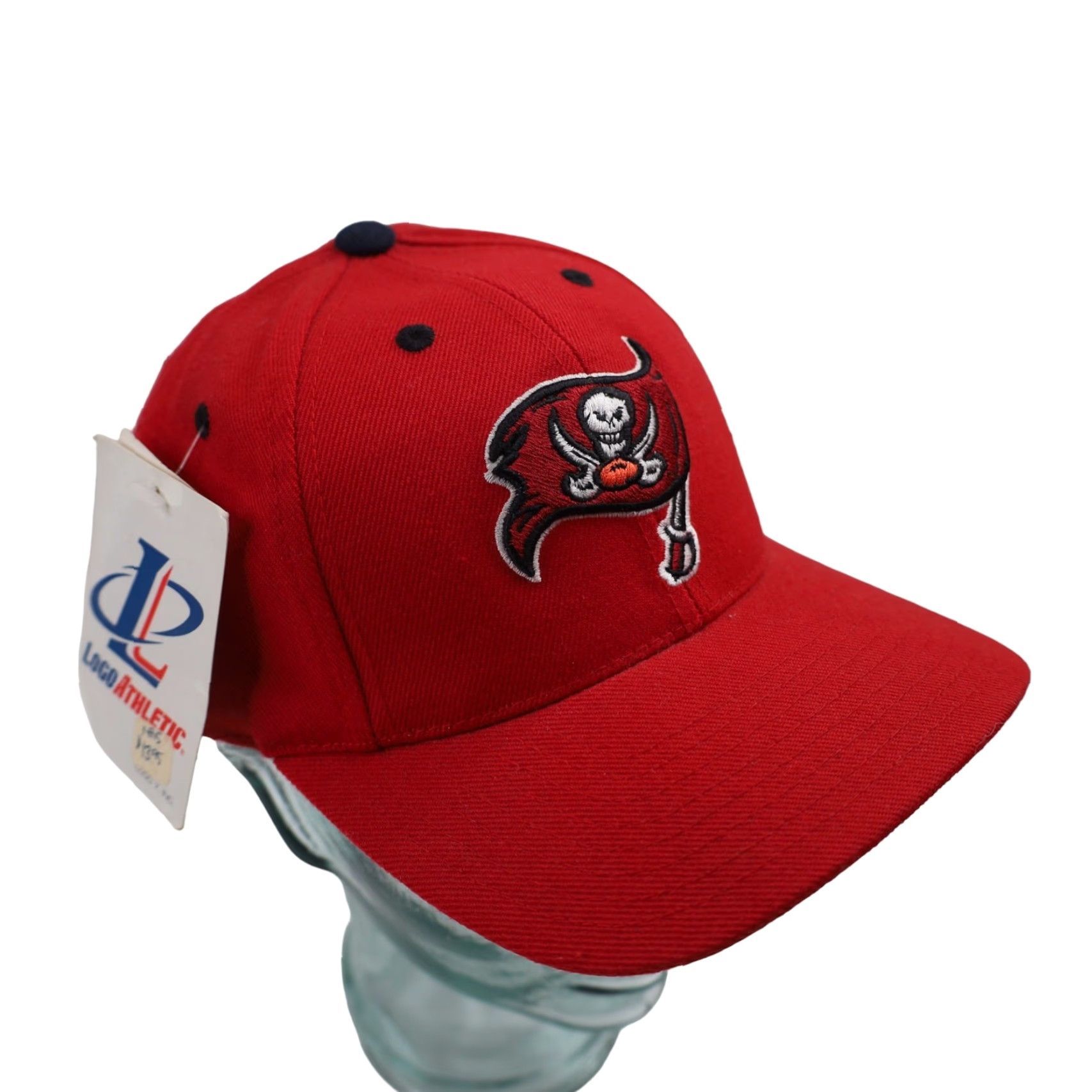 Logo Athletic VINTAGE Logo Athletic Tampa Bay Buccaneers Snapback Hat Men OS Red NWT 10/10 Size ONE SIZE - 2 Thumbnail