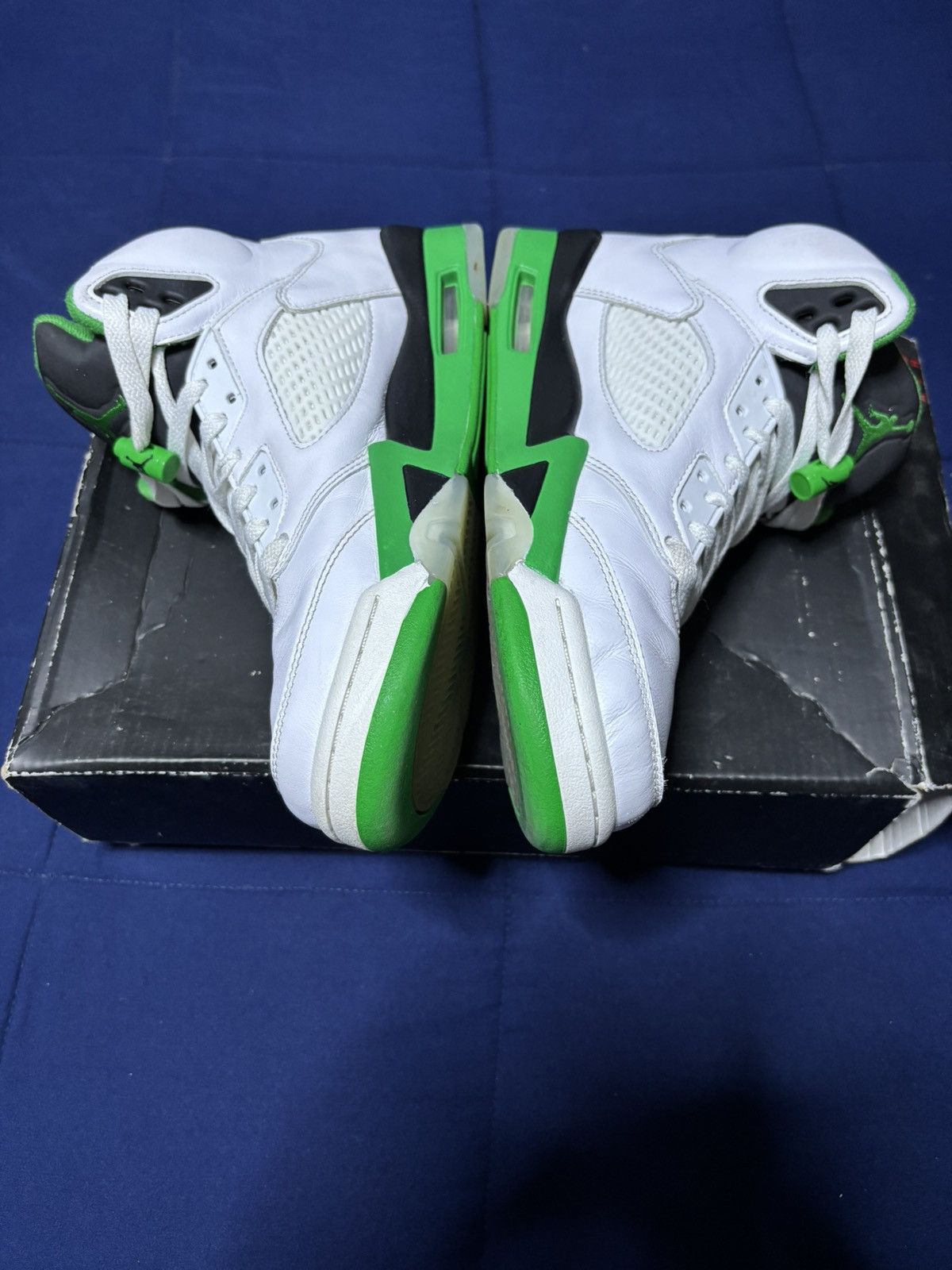 Jordan Brand Jordan 5 Retro Lucky Green 2024 Size 8.5M/10W Size US 8.5 / EU 41-42 - 3 Thumbnail