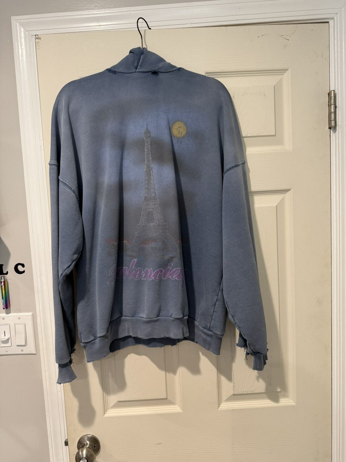 Balenciaga Balenciaga paris hoodie Size US S / EU 44-46 / 1 - 1 Thumbnail