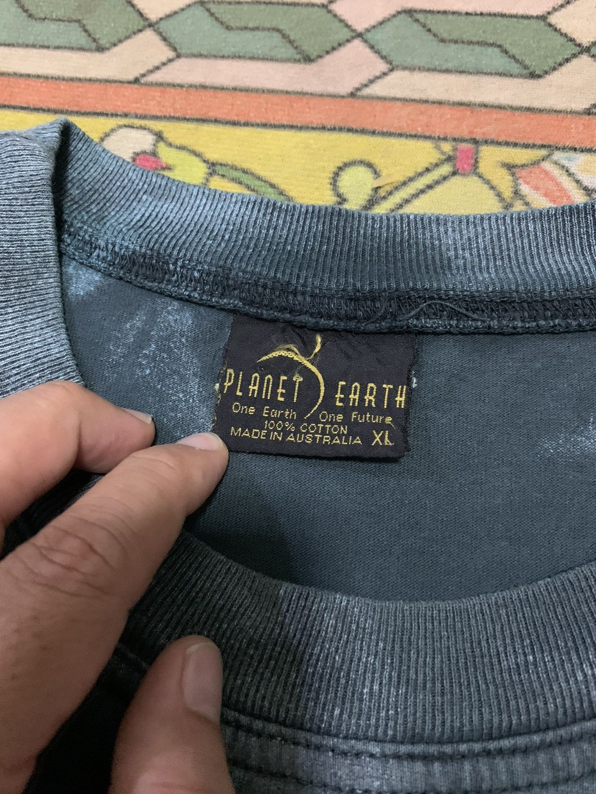 Man Made In Australia Vintage Koala Habitat Australian Wildlife Overdyed Size US XL / EU 56 / 4 - 9 Thumbnail