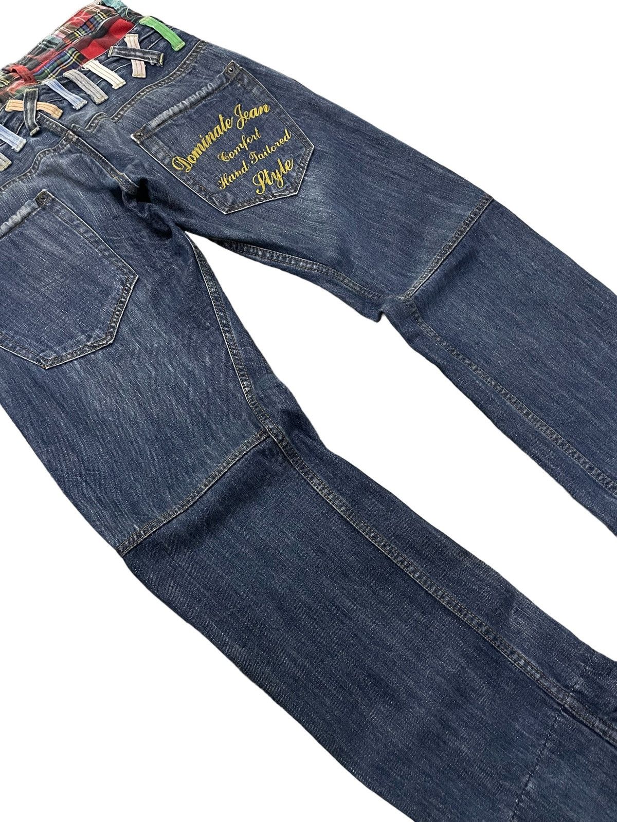 PPFM × semanticdesign Dominate Japan Double Waist Patch Work Double Lined Jeans Size US 32 / EU 48 - 16 Thumbnail