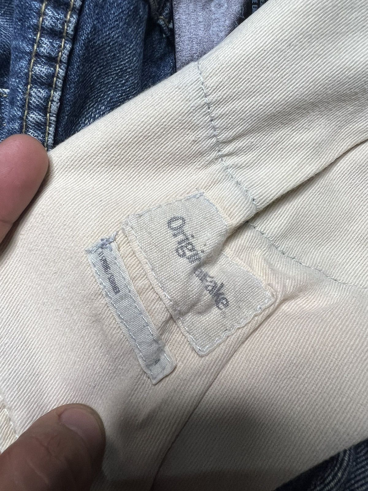 Original Fake Kaws x Original Fake S/S 11 Distressed Selvedge Jeans Size US 34 / EU 50 - 17 Thumbnail