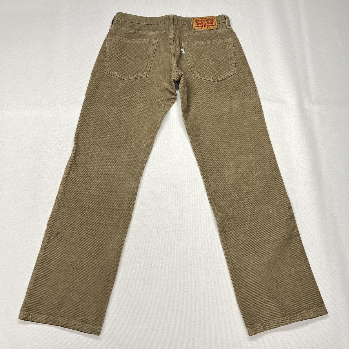 Levi's Levis 514 Corduroy Pants Beige Khaki Straight Fit Casual Size US 30 / EU 46 - 14 Thumbnail