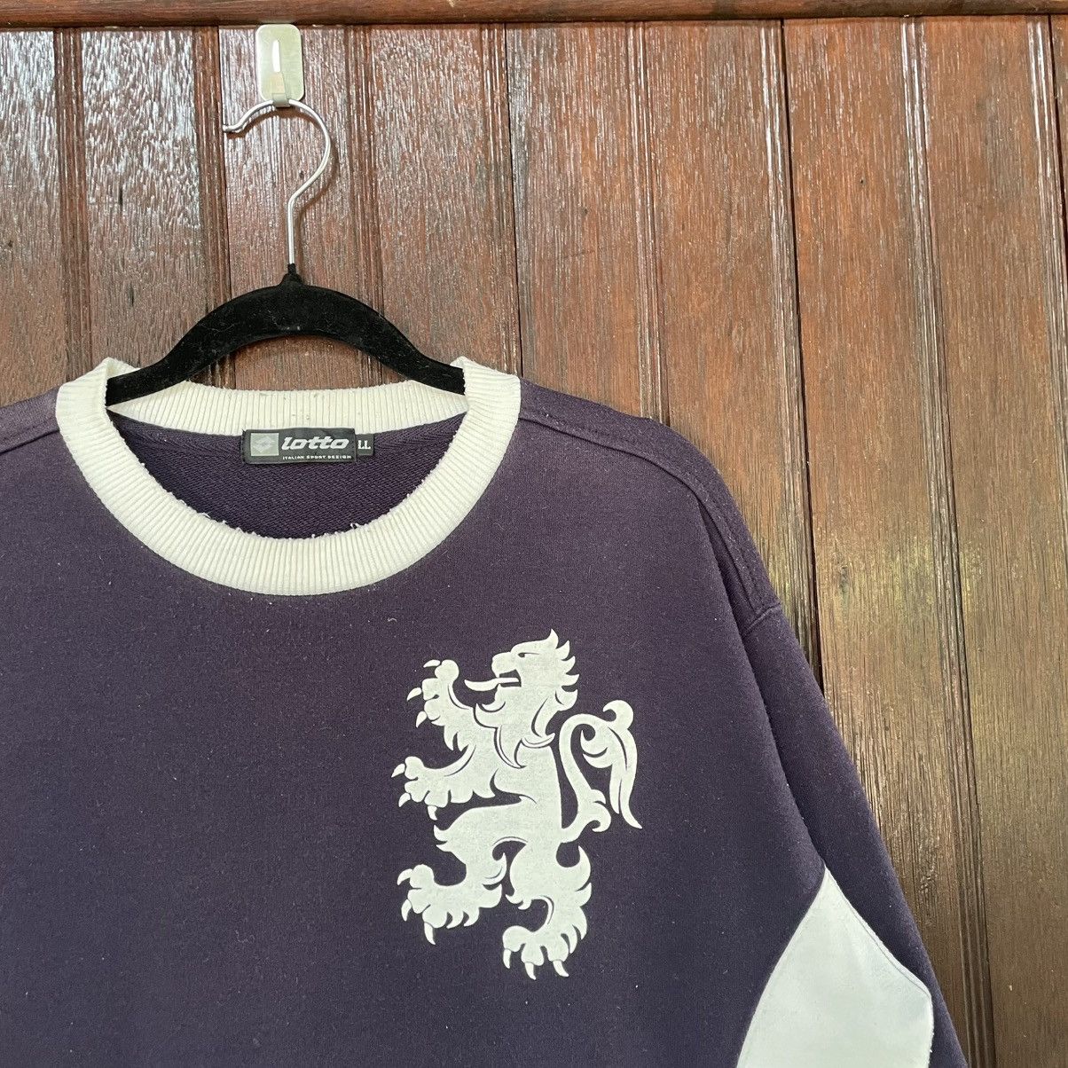 Lotto Sport 🔥Vintage 90s Lotto Sport Two Tone Holland Sweatshirts Size US M / EU 48-50 / 2 - 5 Thumbnail