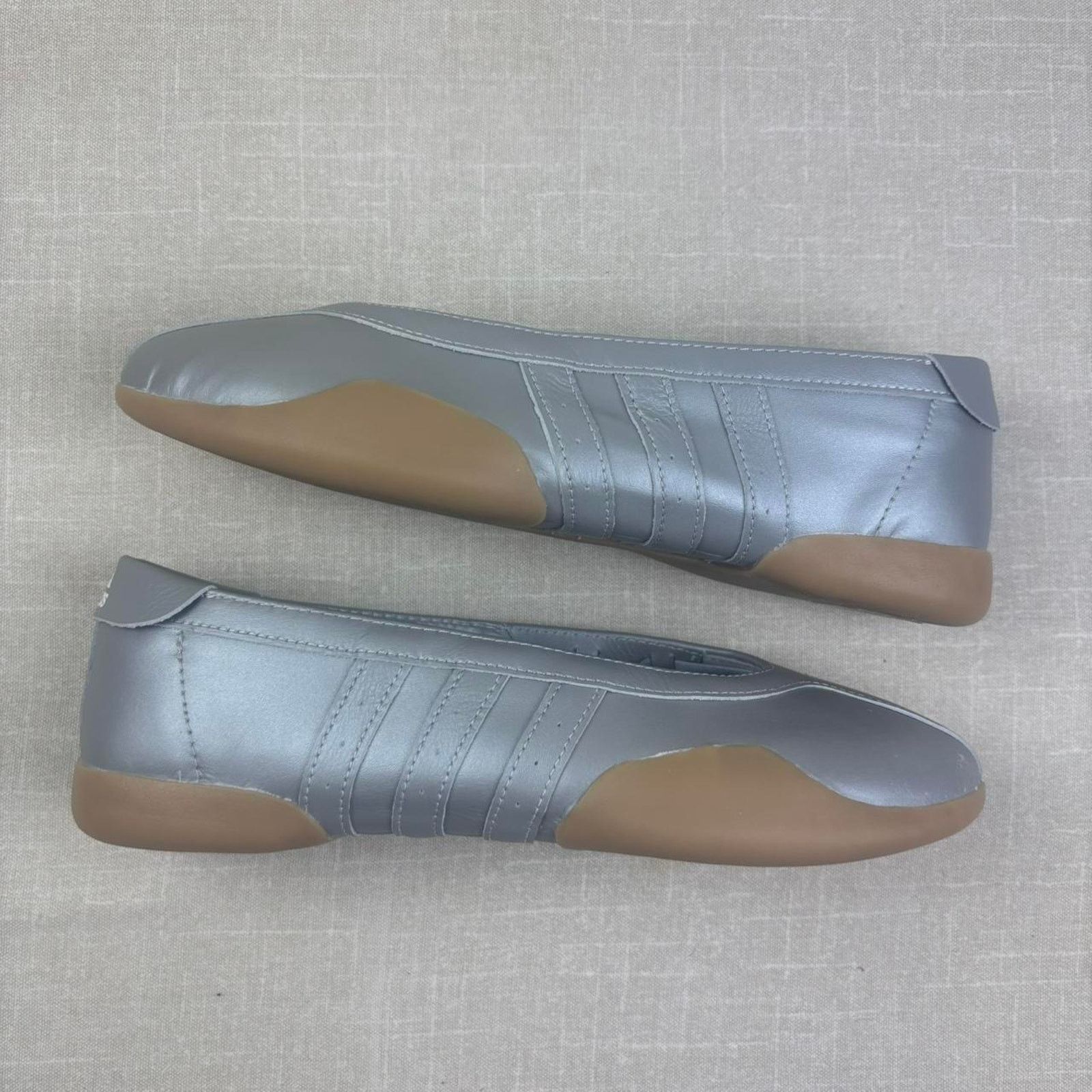 Adidas 🩶 Adidas Taekwondo Mei Ballet “Silver” Size US 10.5 / IT 40.5 - 2 Thumbnail