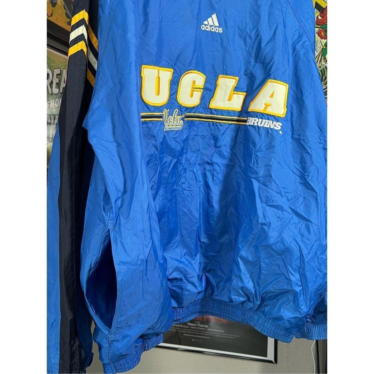 Adidas Vintage Adidas UCLA Bruins University Windbreaker Jacket Size US XL / EU 56 / 4 - 3 Thumbnail