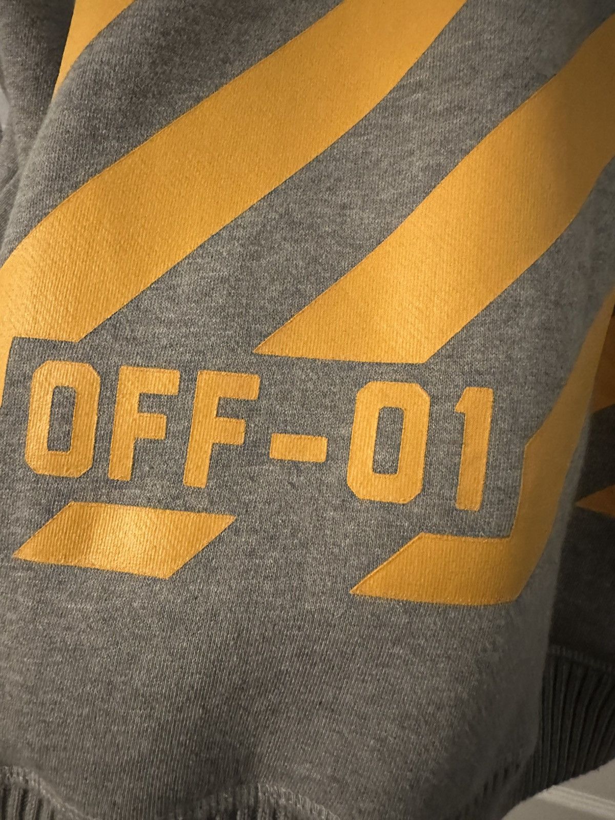 Moncler × Off-White Moncler x Off-White Zip-Up Hoodie Size US L / EU 52-54 / 3 - 7 Thumbnail