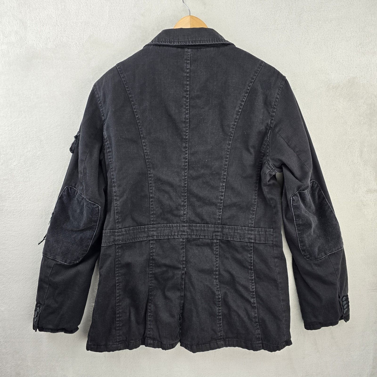 Other Vintage Caffeine New York Jacket Large Distressed Rave Y2K Size L / US 10 / IT 46 - 12 Thumbnail