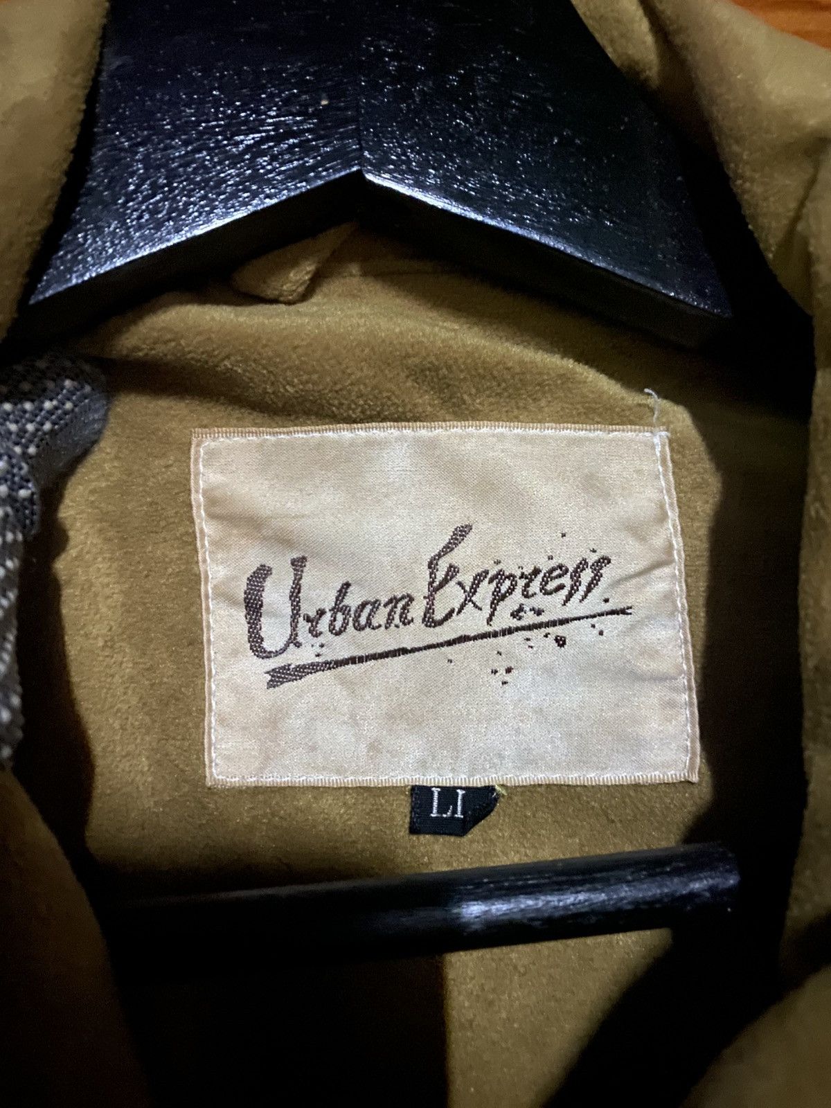 Japanese Brand Urban Express Vintage Olive Bomber Jacket Style Texture Size US M / EU 48-50 / 2 - 10 Thumbnail
