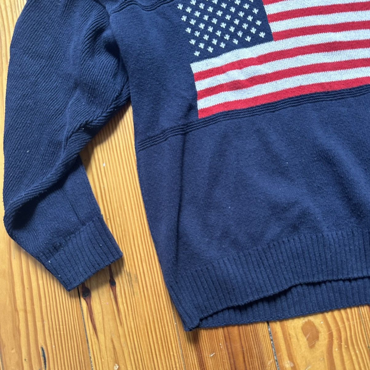 Vintage Vintage USA Knit Sweater Size US XL / EU 56 / 4 - 2 Thumbnail