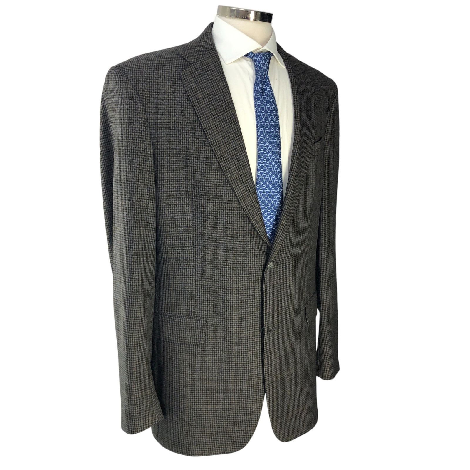 Hart Schaffner Marx Hart Schaffner Marx HSM Gold Trumpeter Size 42XL Sport Coat Size 42L - 12 Thumbnail