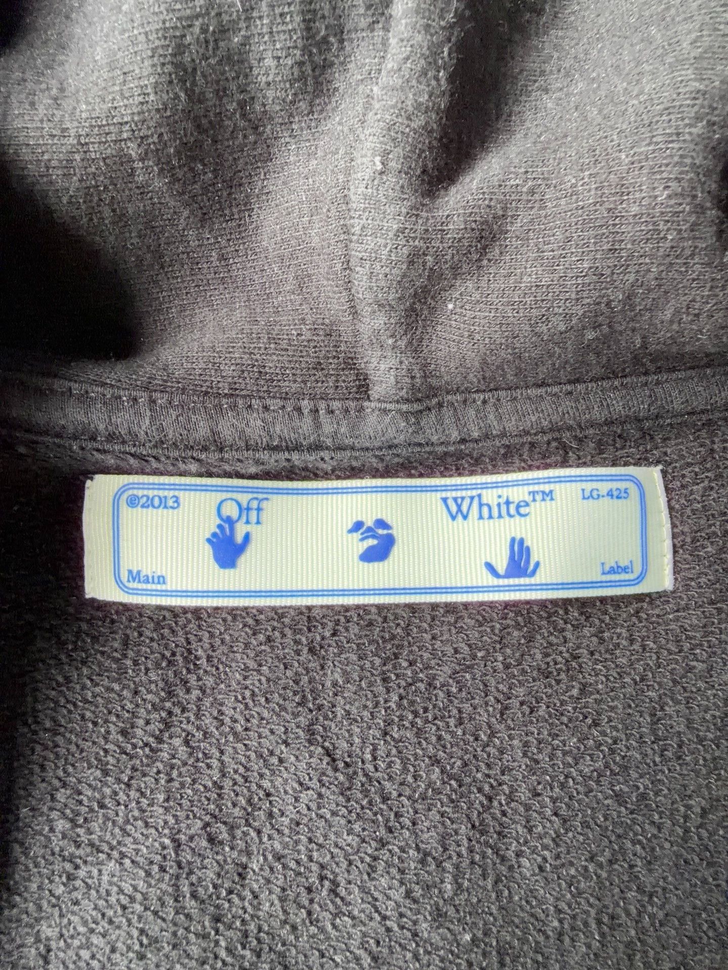 Off-White Off White OW Zipper Hoodie Size US L / EU 52-54 / 3 - 4 Thumbnail