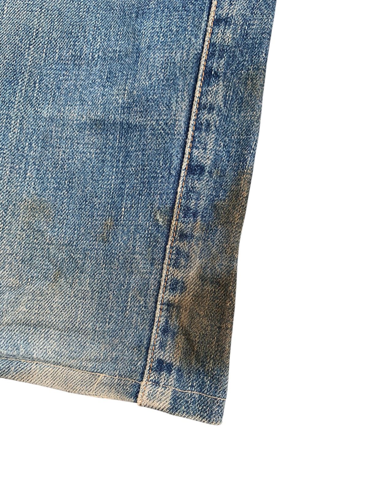 Levi's TRASHER💥VINTAGE LEVIS BIG E SELVEDGE DAMAGE DISTRESSED DENIM Size US 31 - 23 Thumbnail