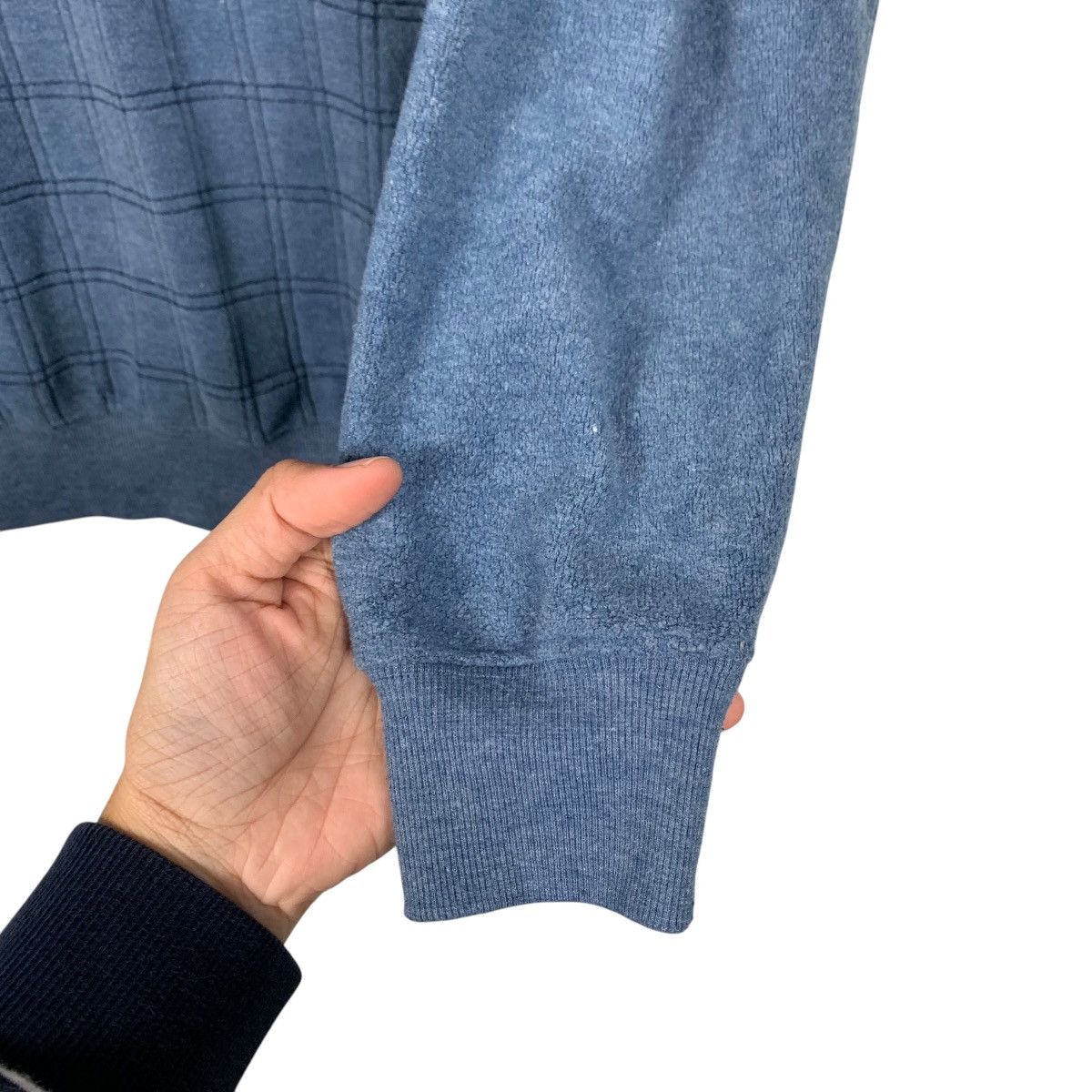 Dunlop DUNLOP Half Zip Turtleneck Checked Sweatshirts #1655-C74 Size US M / EU 48-50 / 2 - 11 Thumbnail